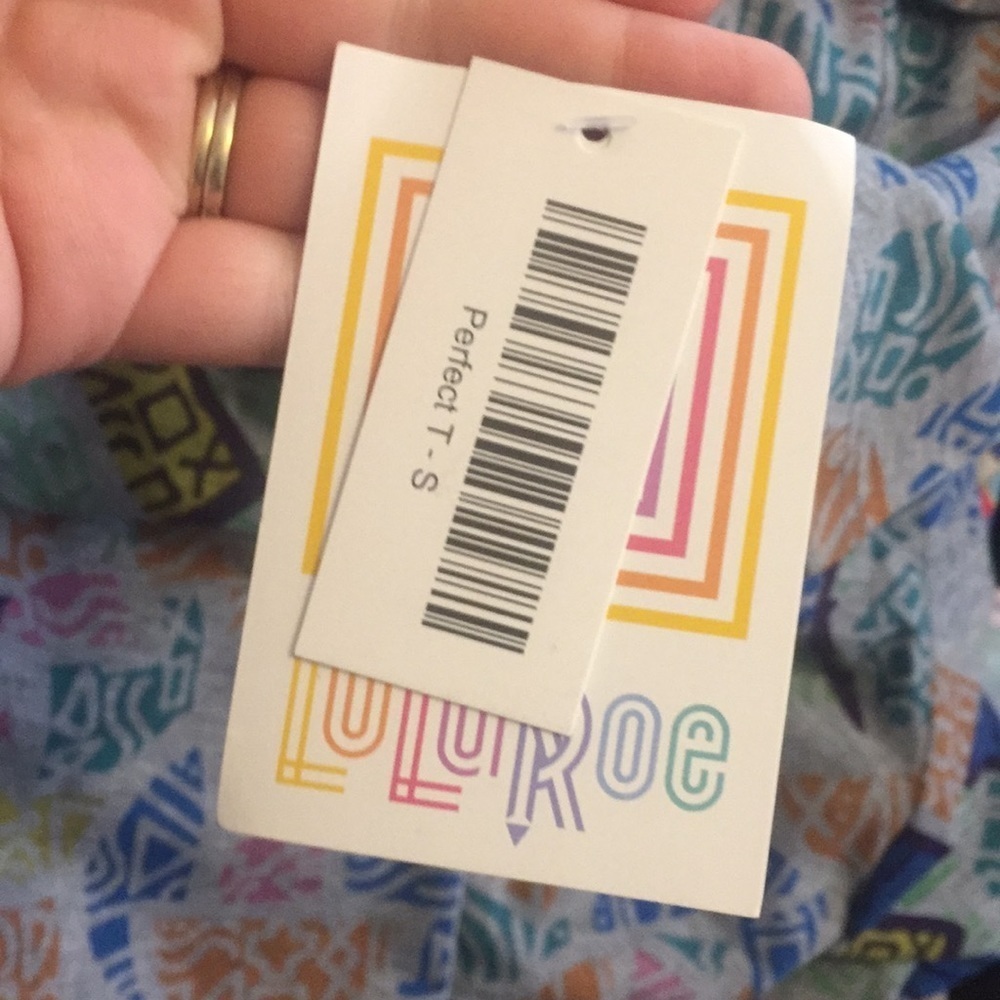 S LuLaRoe‎ Perfect T Shirt DD22 1496 - Picture 5 of 5
